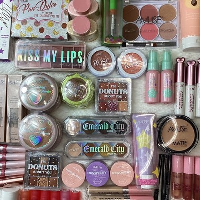 Mystery Beauty Box 15 Pc Makeup & Skincare Bundle New Sealed Amuse Cosmetics