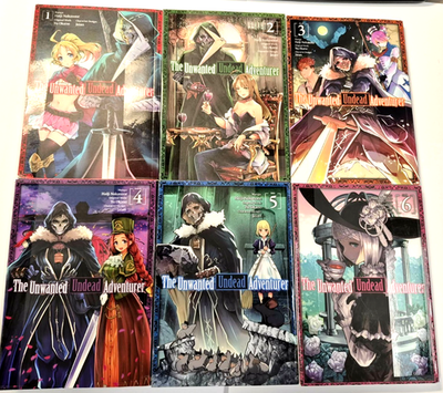 The Unwanted Undead Adventurer Vol. 1-6 Manga *English* J-Novel