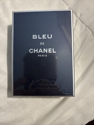 Bleu de CHANEL Blue EDT Spray Men 1.7oz (50ml) New in Sealed Box