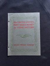 1902 Electrical Installation New United States Mint Philadelphia Crocker-Wheeler