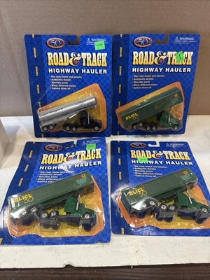 *Lot Of 4* Maisto Road & Track Highway Hauler Liquid Nitrogen N2 + 3 Slick 50