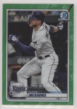 2020 Bowman Chrome Green Refractor 39/99 Austin Meadows #60 19wd