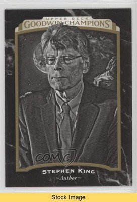 2017 Upper Deck Goodwin Champions Black & White Stephen King #150 READ a2n