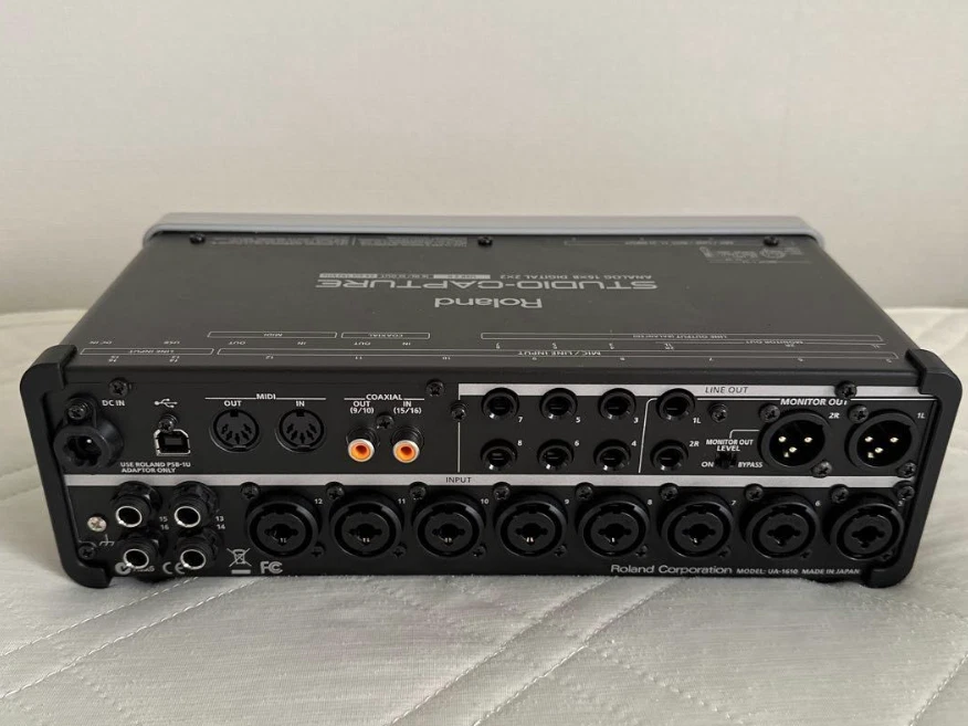Roland UA-1610 STUDIO-CAPTURE ANALOG 16x8 DIGITAL 2x2 USB2.0 16IN/10OUT - Image 4 of 4