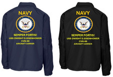 NAVY*USS DWIGHT D.EISENHOWER CVN-69* CARRIER*COACHES JACK. NAVY OFFICIAL LICENSE