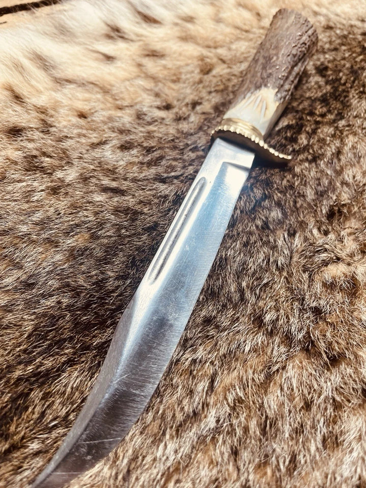 Cuchillo Bowie de colección: pegatina de cerdo palillo de dientes Arkansas personalizada por-L.Baily Foto 2 de 4