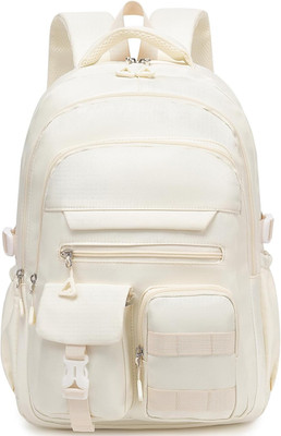 Cute Backpack for Teen Girls Boys, Aesthetic Travel Bookbag for High Middle Scho