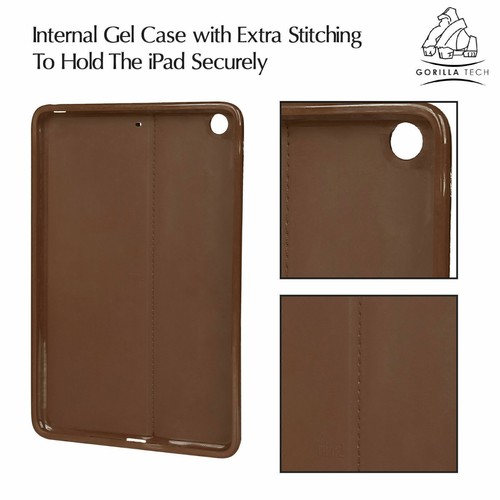 Genuine Gorilla Tech Leather Flip Case Protective Stand Cover For iPad Air 9.7" - Picture 46 of 54