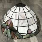 Stained Glass Lamp Shade. Tiffany Style.. Pre-owned