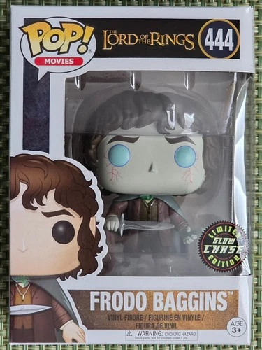 Funko Pop Lord of the Rings Frodo Baggins 444 - Glow in the Dark (CHASE)!