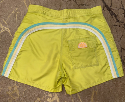 Rainbow Knit Sundek 32 Beach Surf Board Shorts Swim Trunks Bath Suit Size 32 S