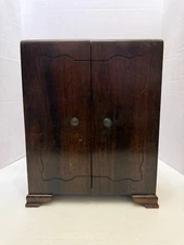 Vintage 1847 Rogers Bros. Flatware Silverware Upright Storage Chest