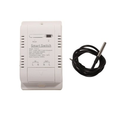 Temperaturregler-Sensormodul Tuya App Funkfernbedienung 16 A 3000 W Smart Switch