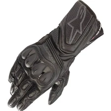 Alpinestars SP-8 V3 Leather Motorcycle Gloves | Black