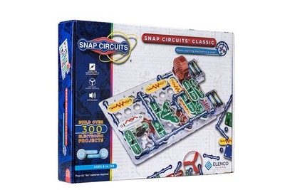 Snap Circuits Classic SC-300 Electronics Kit Projects STEM Toy Full Color