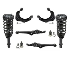 Front Complete Strut Upper Lower Control Arms Ball Joints For Honda Accord 98-02