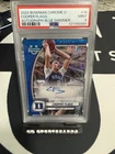 2024-25 Bowman U Chrome Prospect Autographs Cooper Flagg Blue Shimmer /35 PSA 9