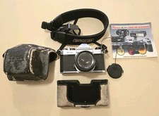 Pentax K-1000 35mm SLR w/SMC Pentax-A 50mm f2 Lens  Case, Manual Great Shape