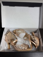 Dance and Sway Women s Rhinestone Latin Ballroom Dance Heels Pink US 6 B-22