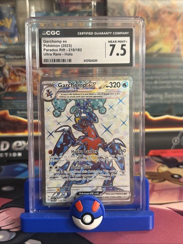 Garchomp ex graded CGC 7.5 for sale on eBay