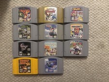 N64 Games Lot, Mario Party, Pokemon stadium 2, Resident Evil Etc