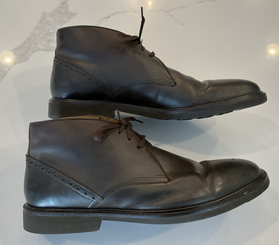 Florsheim Mens Extralite Chukka Boot Sz 11 M Brown Leather  display picture 3