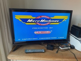 Micro Machines - NES PAL Version - Game cart and box - good condition