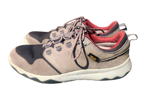TEVA Men's 11.5 Canyonview Waterproof Hiking Trail Shoes Tideseal Gray EUC