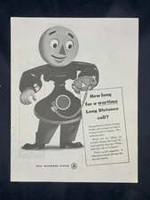 Magazine Ad* - 1944 - AT&T / Bell System - World War II - Long Distance