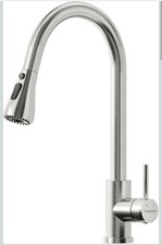 Kitchen Tap Mixer with Pull Out Spray,with 3 Spray Modes,High Arc 360° Swivel