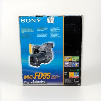 Sony MVC-FD95 Mavica Digital Still Kamera 2.1MP 20x Zoom WIE NEU - Komplett
