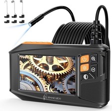 Endoscope Camera with Light 5m Ennovor 1080P HD Digital Endoscope with 4.3 inch IPS