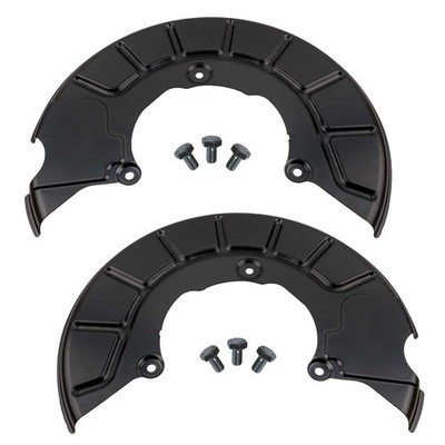 2 x Spritzblech Ankerblech vorn für VW Golf 5 6 Caddy Passat 3C Touran