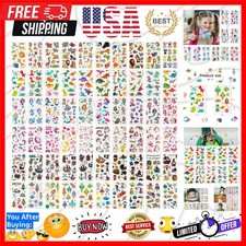 Tattoos for Kids, 60 Sheets Mixed Styles Temporary Tattoos Stickers Set for G...