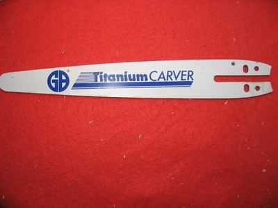 GB TITANIUM CARVER CARVING CHAIN SAW 12'' BAR PART #CVY 12-50