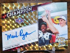 Mark Rypien 2019 Spectra Super Bowl Champion Signatures #'d 04/10