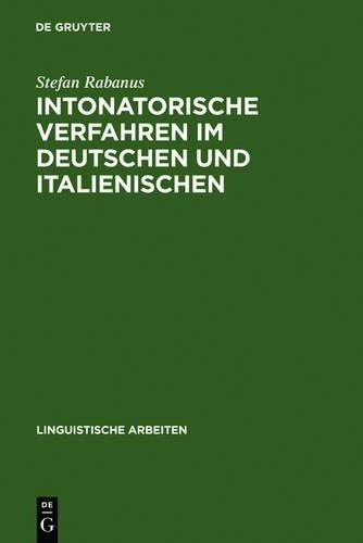 Stefan Rabanus Intonatorische Verfahren im Deutschen und (Hardback) (US IMPORT) - Picture 1 of 1
