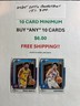 2024/25 Optic Basketball, cards 151-300, 10 card minimum, 10/$6.00-free shipping