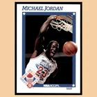 New ListingMichael Jordan #253 1991 Hoops Chicago Bulls Basketball Card NBA NM