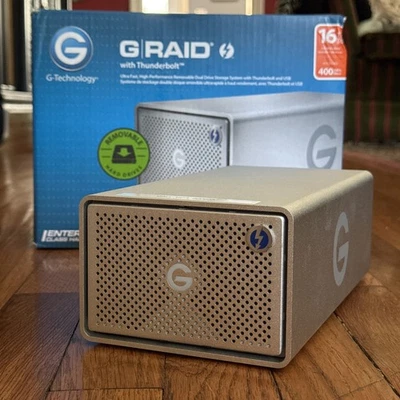G-Technology Thunderbolt External Hard Disk Drives for sale | eBay