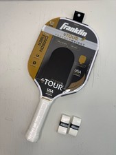 Franklin FS Tour Tempo 12mm Carbon Fiber Pickleball Paddle T700  Free Grips