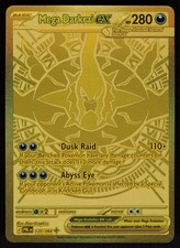 Mega Darkrai ex 120/084 Pitch Black Holo Mega Hyper Rare POKEMON