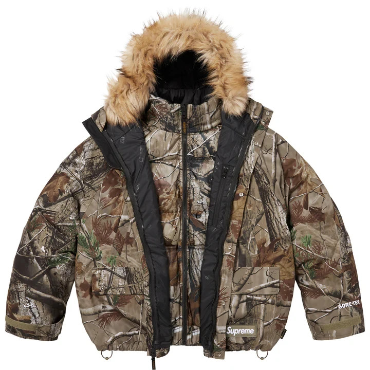Supreme 2-in-1 GORE-TEX Parka Reversible 700-Fill Down Liner Jacket Camo image 2