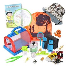 Outdoor Explorer Kit & Bug Catcher Kit - Binoculars, Compass, Magnifying