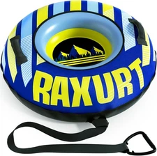 Raxurt Heavy Duty Snow Tube with Premium Canvas Cover for Kids and Adults, 48'' 