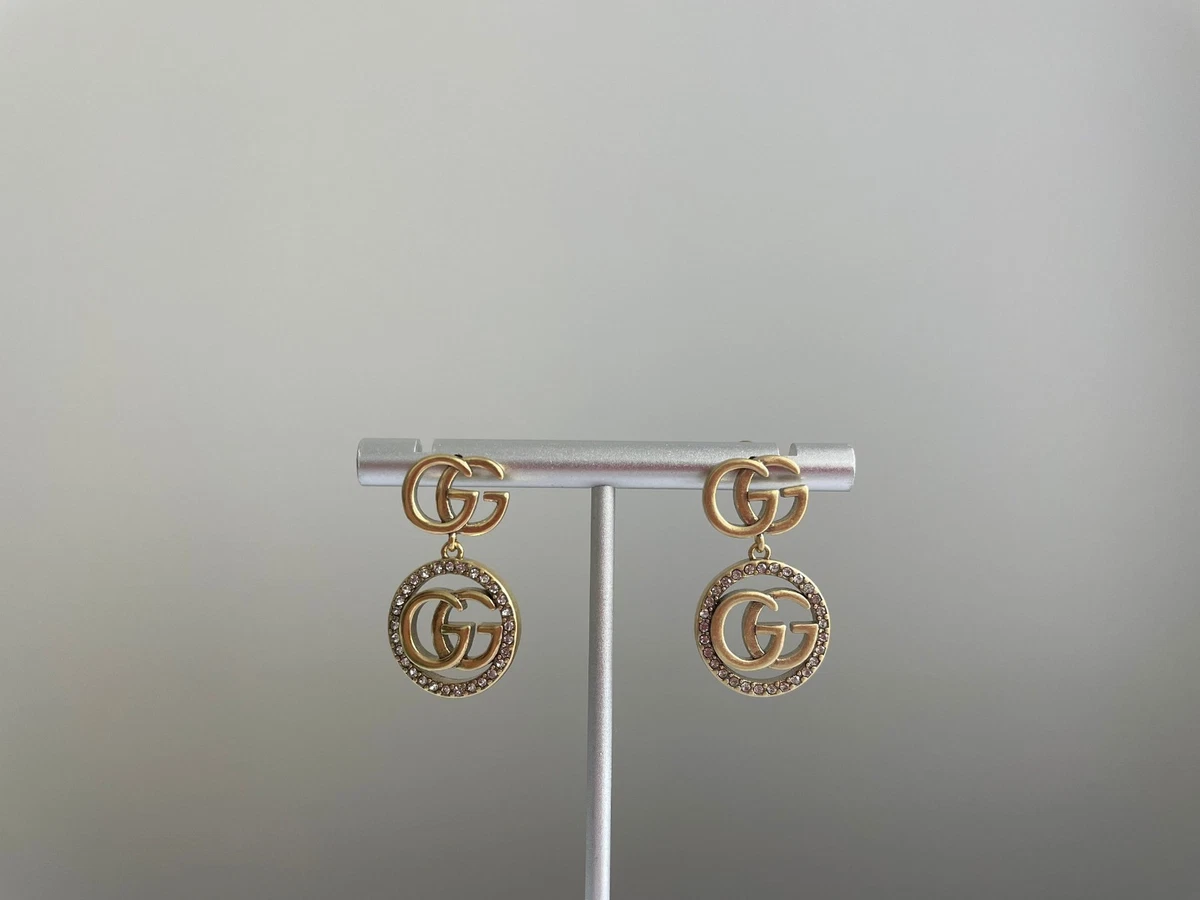 アクセサリー *GUCCI*/ logo foop earring /Ag925/No1542 GUCCI*/ logo foop earring /Ag925/No1542 Gucci Interlocking Hoop