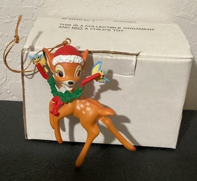 DISNEY GROLIER CHRISTMAS MAGIC  BAMBI  26231 120 ORNAMENT 