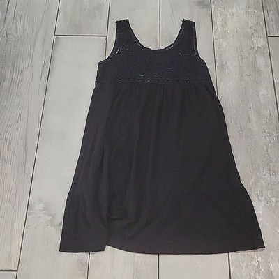 Theory black loose fit summer dress size m/L