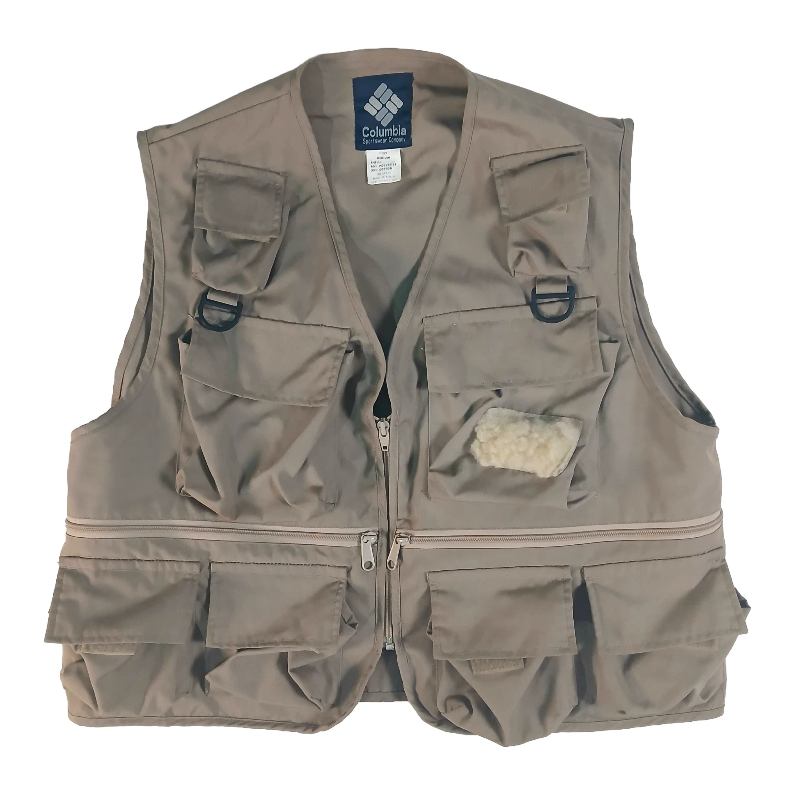 Columbia Henrys Fork Fishing Vest Mens Size Medium 1152 Khaki Vintage 80s 90s
Opens in a new window