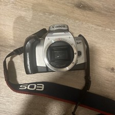 Canon EOS Rebel K2 35mm Film SLR Camera Body Sticky Surface Untested